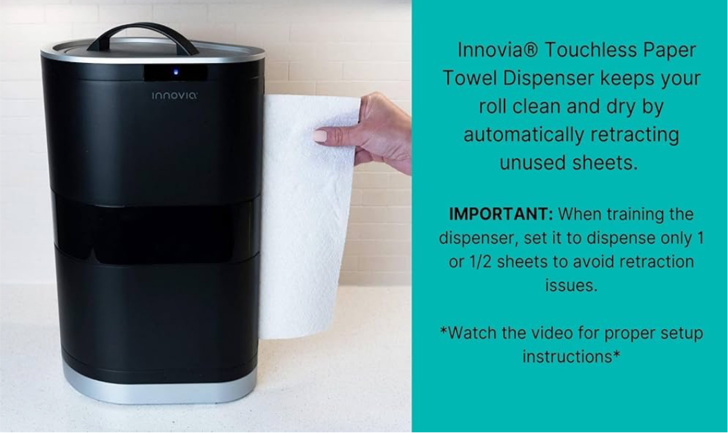 ExceviaCo. Automatic paper towel countertop dispenser